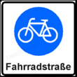 Fahrradstraße (Verkehrszeichen 244.1 StVO)